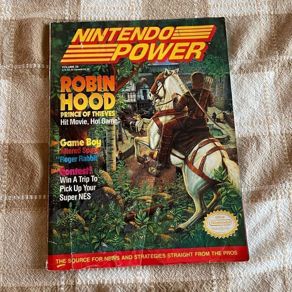 NINTENDO POWER Volume 26 Robin Hood